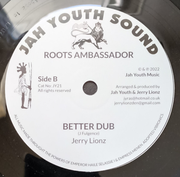 Daweh Congo , Jerry Lions - Betterment | Jah Youth (JY21) - 2