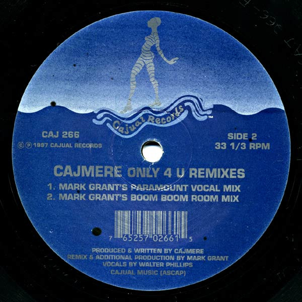 Cajmere - Only 4 U (Remixes) | Cajual Records (CAJ 266) - 2