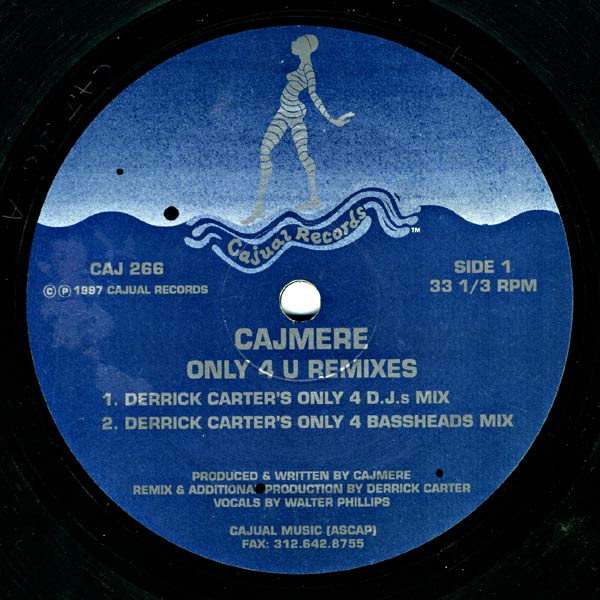 Cajmere - Only 4 U (Remixes) | Cajual Records (CAJ 266)