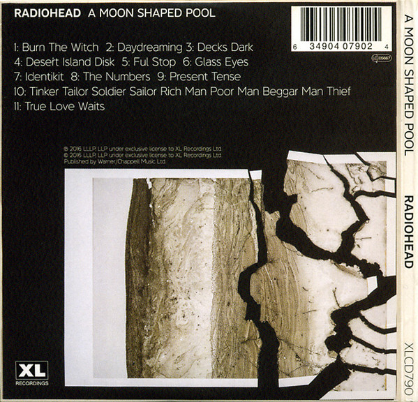 Radiohead - A Moon Shaped Pool | XL Recordings (XLCD790)