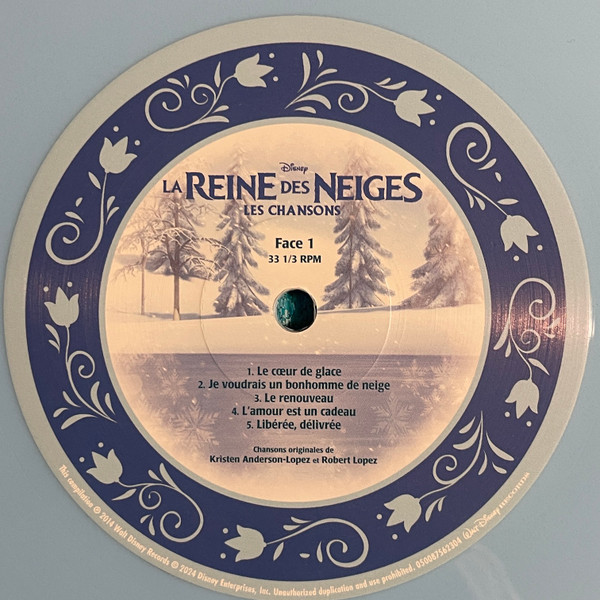 Various - La Reine Des Neiges - Les Chansons | Walt Disney Records (050087562304) - 4 Various - La Reine Des Neiges - Les Chansons | Walt Disney Records (050087562304) - 4