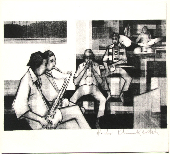 Butch Morris / Jean-Louis Chautemps / François Jeanneau / André Jaume / Philippe Maté / Alain Hatot / Marc Richard / Jean-Charles Capon / Jef Gilson / Pierre-Yves Sorin / George Brown - Europamerica | Palm (PALM 28) - 3