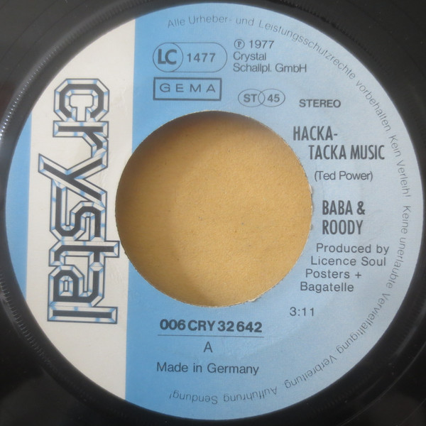 Baba & Roody - Hacka-Tacka Music | Crystal (006 CRY 32 642) - 2