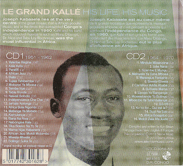 Le Grand Kalle - His Life, His Music (Joseph Kabaselé And The Creation Of Modern Congolese Music) | Stern's Music (STCD3058-59) - 2 Le Grand Kalle - His Life, His Music (Joseph Kabaselé And The Creation Of Modern Congolese Music) | Stern's Music (STCD3058-59) - 2