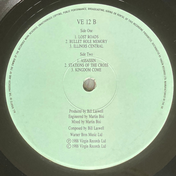 Bill Laswell - Hear No Evil | Venture (VE12) - 3