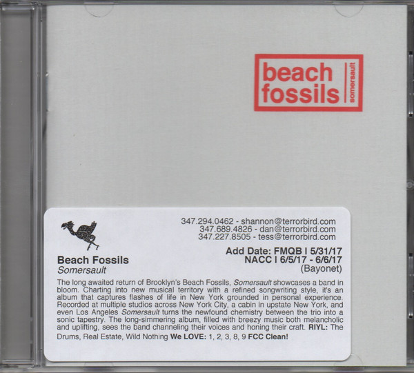 Beach Fossils - Somersault | Bayonet Records (BR-014) - 3
