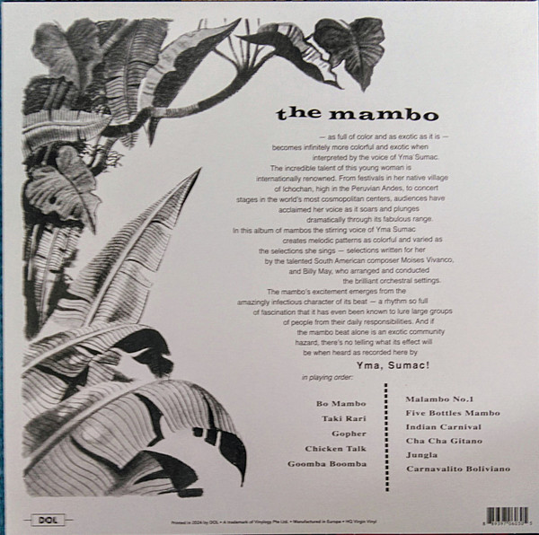 Yma Sumac - Mambo! | DOL (DOL1204FC) - 2