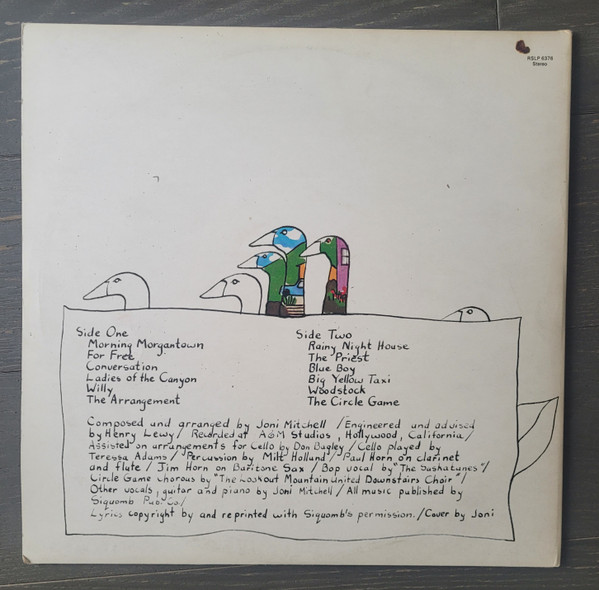 Joni Mitchell - Ladies Of The Canyon | Reprise Records (RSLP 6376) - 3