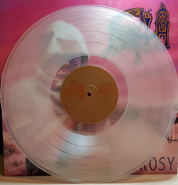 Death - Leprosy (2LP - Deluxe Limited Edition - Milky Clear Vinyl) [Vinyl] | Relapse Records (RR7407) - 4