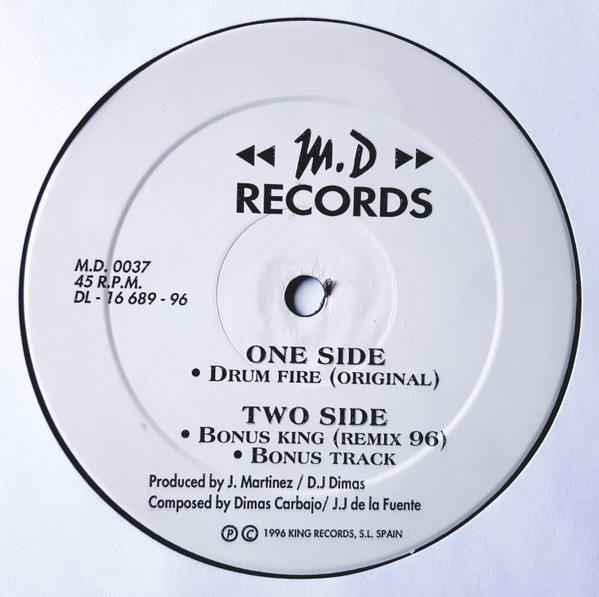 The King Of House - Drum Fire | MD Records (MD-0037) - 3 The King Of House - Drum Fire | MD Records (MD-0037) - 3