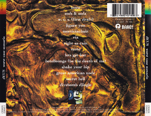 dEUS - Worst Case Scenario | Island Records (CID8028) - 3