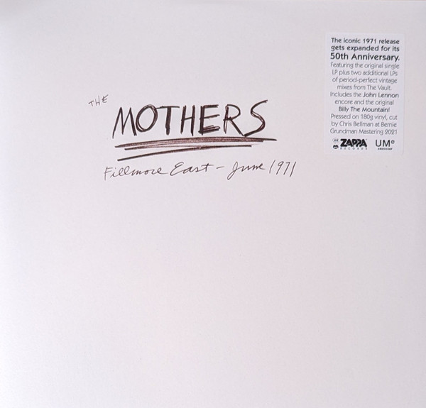 The Mothers - Fillmore East - June 1971 | Zappa Records (ZR20038-F) - main