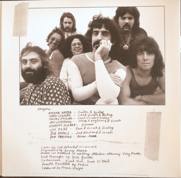 The Mothers - Fillmore East - June 1971 | Zappa Records (ZR20038-F) - 3