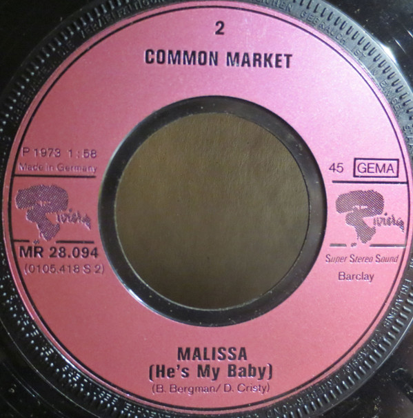 Common Market - I Can't Get No Satisfaction | Riviera (MR 28.094) - 3