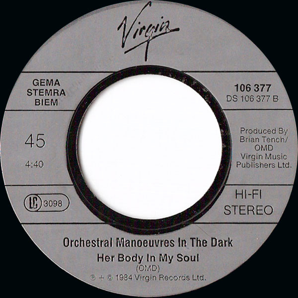 Orchestral Manoeuvres In The Dark - Locomotion | Virgin (106 377) - 4