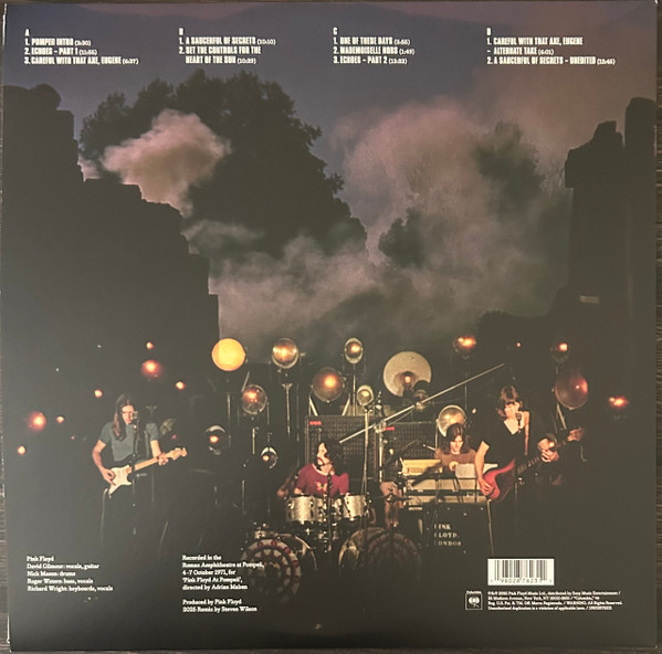 Pink Floyd - Pink Floyd At Pompeii MCMLXXII | Columbia (19802876231) - 4