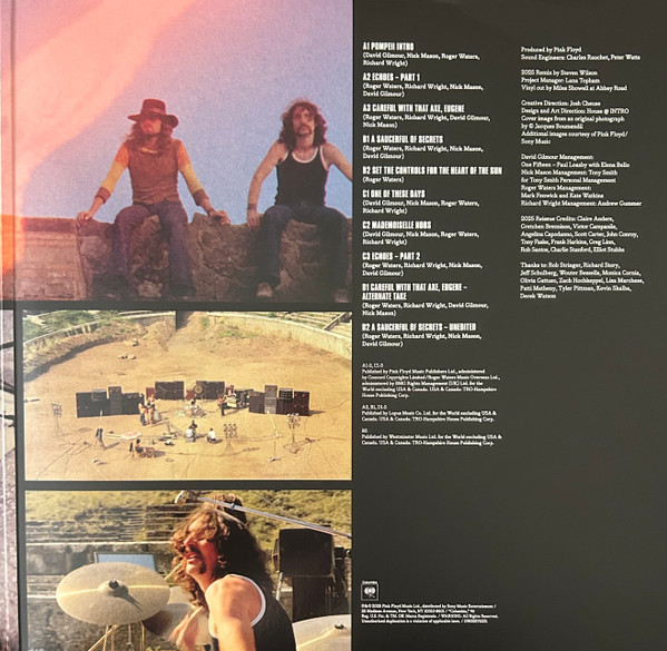 Pink Floyd - Pink Floyd At Pompeii MCMLXXII | Columbia (19802876231) - 3