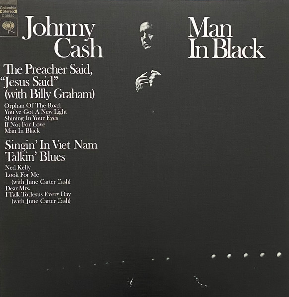 Johnny Cash - Man In Black (MOV - Limited Numbered Edition - Crystal Clear Vinyl) [Vinyl] | Music On Vinyl (MOVLP3387) - 2