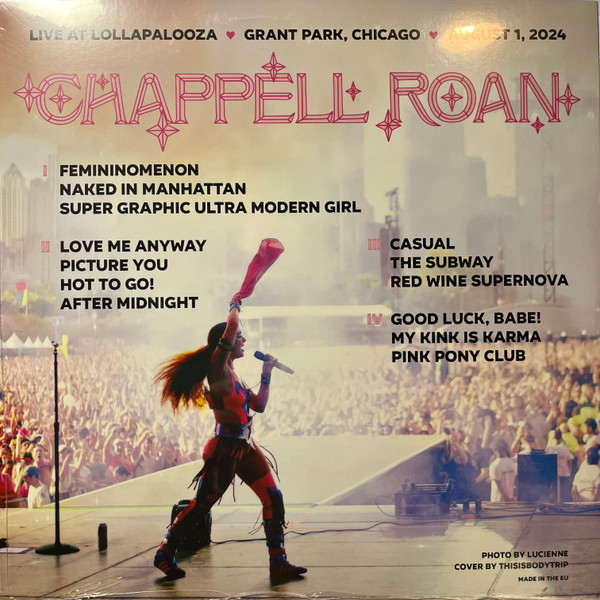 Chappell Roan - The Midwest Princess (Live At Lollapalooza 2024) LP | Not On Label (Chappell Roan) (none) - 2 Chappell Roan - The Midwest Princess (Live At Lollapalooza 2024) LP | Not On Label (Chappell Roan) (none) - 2