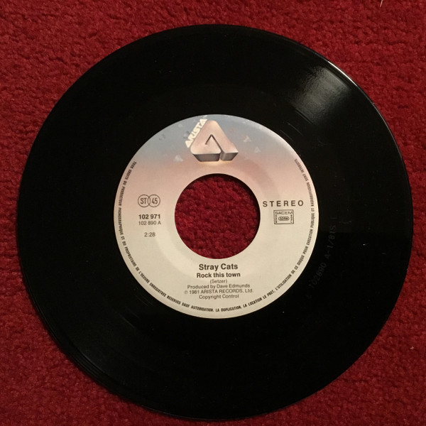 Stray Cats - Rock This Town | Arista (102 971) - 3