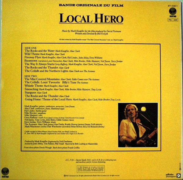 Mark Knopfler - Local Hero | Vertigo (811 038-1) - 2 Mark Knopfler - Local Hero | Vertigo (811 038-1) - 2