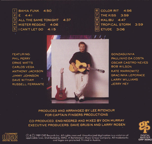 Lee Ritenour - Color Rit | GRP (GRP 95942) - 4