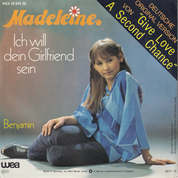 Madeleine Lang - Ich Will Dein Girlfriend Sein | WEA (WEA 18 014) - 2