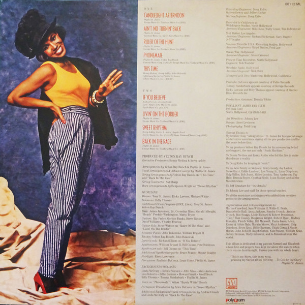 Phyllis St. James - Ain't No Turnin' Back | Motown (06112 ML) - 2 Phyllis St. James - Ain't No Turnin' Back | Motown (06112 ML) - 2