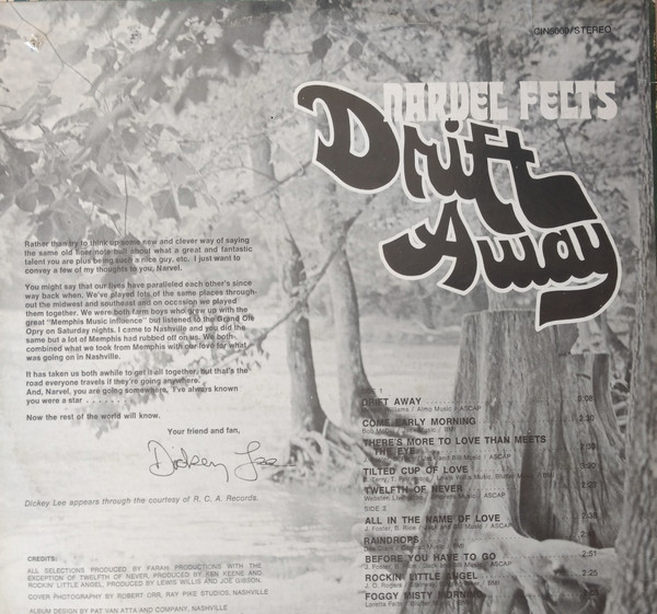 Narvel Felts - Drift Away | Cinnamon (CIN-5000) - 4 Narvel Felts - Drift Away | Cinnamon (CIN-5000) - 4