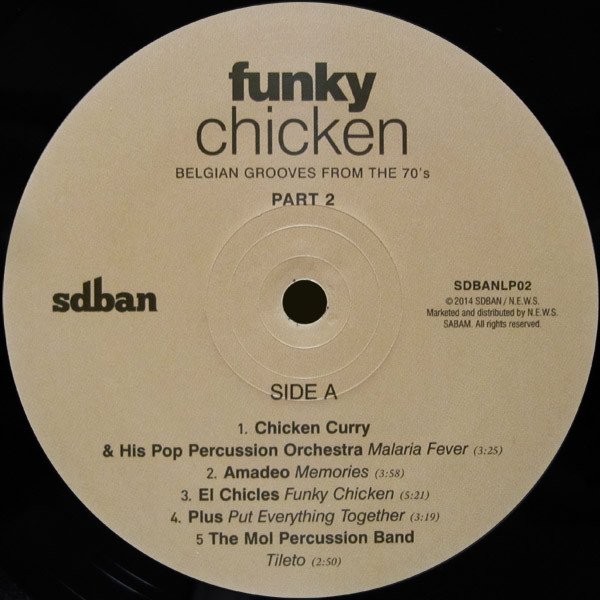 Various - Funky Chicken: Belgian Grooves From The 70's - Part 2 | Sdban (SDBANLP02) - 2