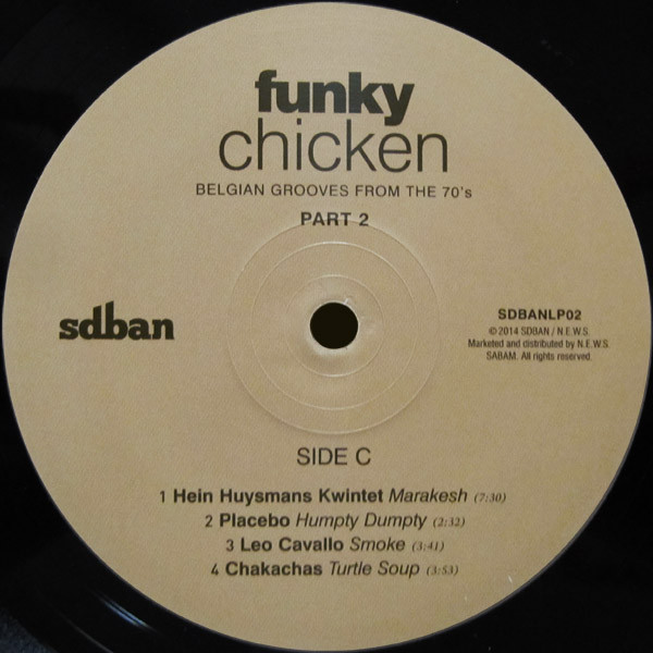 Various - Funky Chicken: Belgian Grooves From The 70's - Part 2 | Sdban (SDBANLP02) - 3