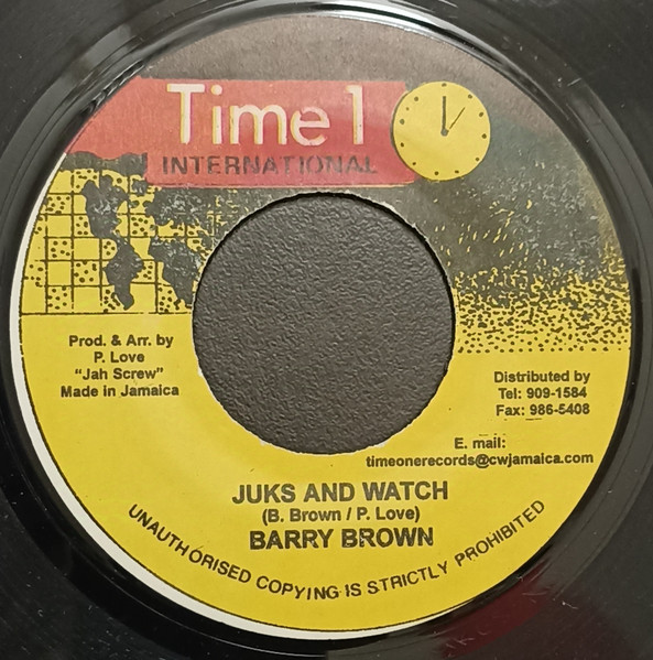 Barry Brown - Juks And Watch | Time 1 International (none) - main
