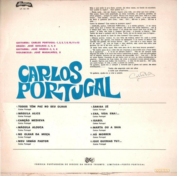 Carlos Portugal - Carlos Portugal | Alvorada (LP-50-56) - 2 Carlos Portugal - Carlos Portugal | Alvorada (LP-50-56) - 2