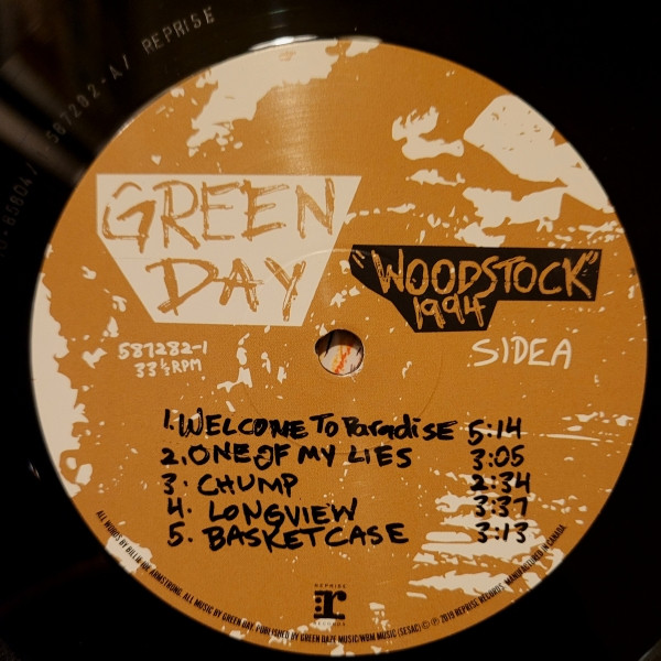 Green Day - Woodstock 1994 | Reprise Records (9362-49013-8) - 3