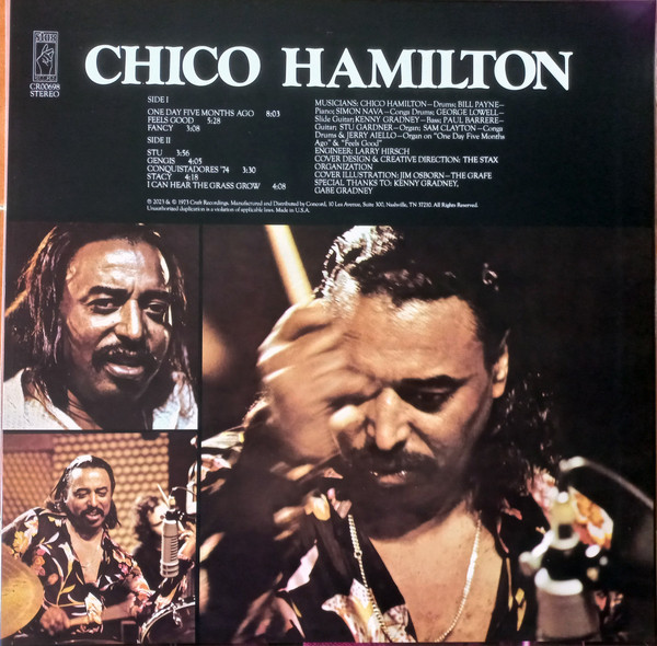 Chico Hamilton - The Master | Enterprise (CR00698) - 2