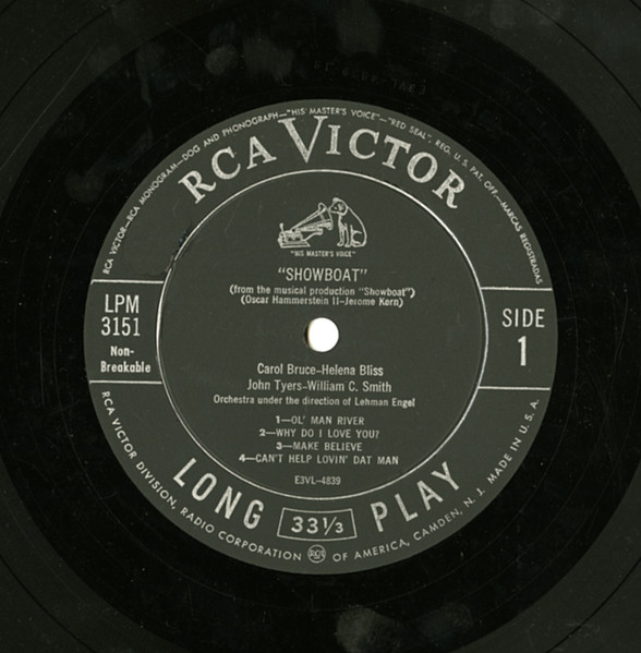 Jerome Kern , Oscar Hammerstein II , Otto Harbach - Showboat and The Cat And The Fiddle | RCA Victor (LPM 3151) - 3 Jerome Kern , Oscar Hammerstein II , Otto Harbach - Showboat and The Cat And The Fiddle | RCA Victor (LPM 3151) - 3