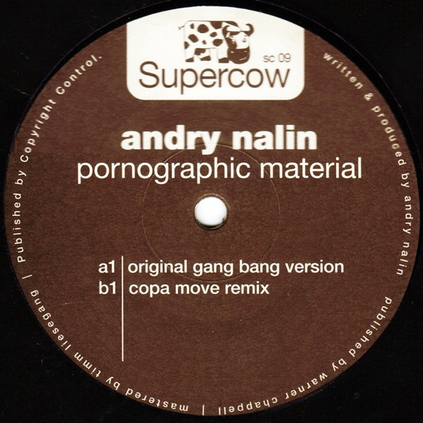 Andry Nalin - Pornographic Material | Supercow (SC 09) - main Andry Nalin - Pornographic Material | Supercow (SC 09) - main
