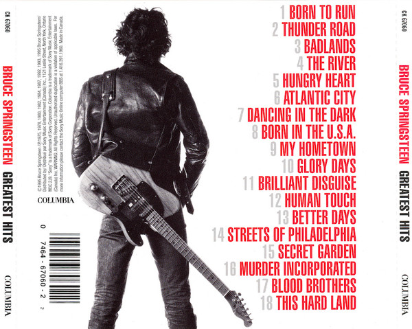 Bruce Springsteen - Greatest Hits | Columbia (CK 67060) - 2 Bruce Springsteen - Greatest Hits | Columbia (CK 67060) - 2