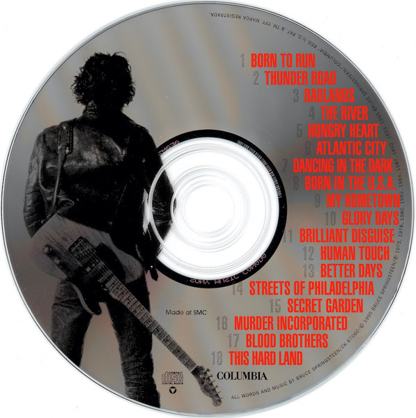 Bruce Springsteen - Greatest Hits | Columbia (CK 67060) - 3 Bruce Springsteen - Greatest Hits | Columbia (CK 67060) - 3