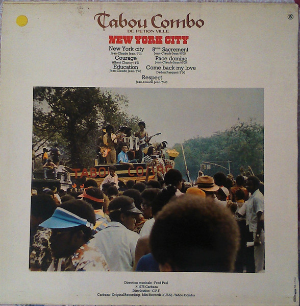 Tabou Combo - New York City (8th Sacrement) | Carbaza (840 069) - 3 Tabou Combo - New York City (8th Sacrement) | Carbaza (840 069) - 3