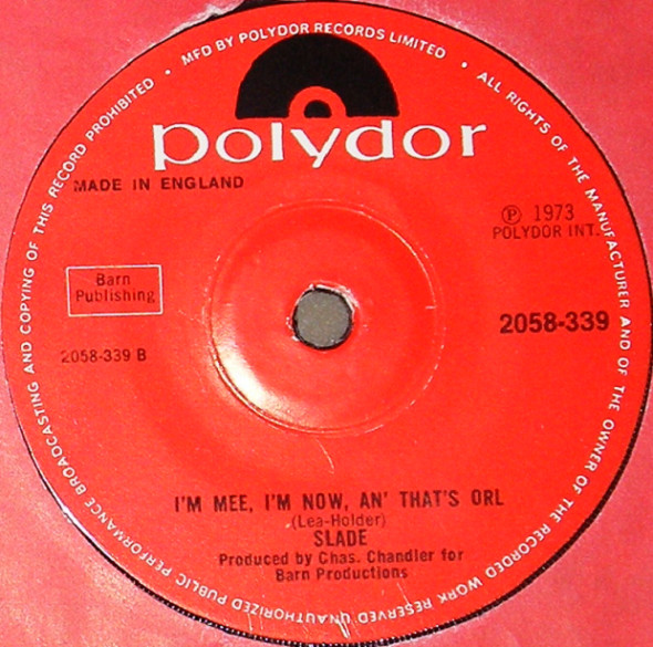 Slade - Cum On Feel The Noize | Polydor (2058-339) - 2