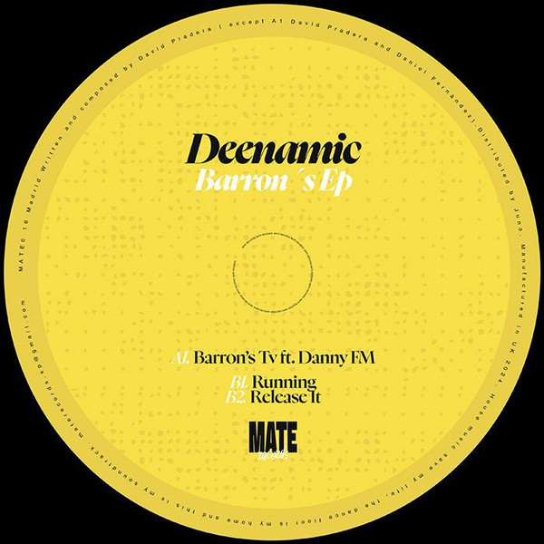 Deenamic - Barron's Ep | Mate (MATE 016) - 2 Deenamic - Barron's Ep | Mate (MATE 016) - 2