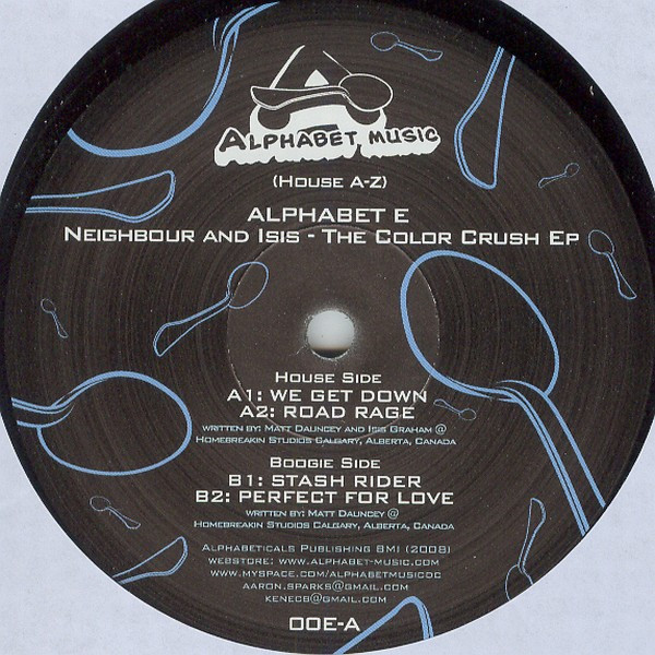 Neighbour And Isis Graham - The Color Crush EP | Alphabet Music (00E)