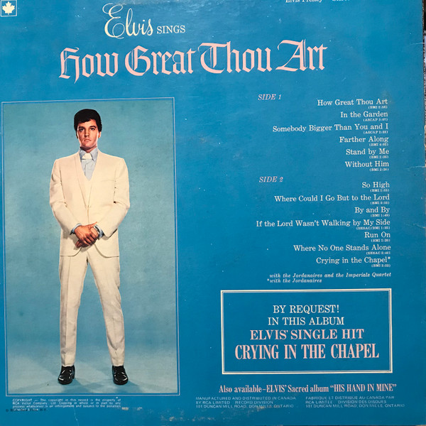 Elvis Presley - How Great Thou Art | RCA (LSP-3758) - 2 Elvis Presley - How Great Thou Art | RCA (LSP-3758) - 2