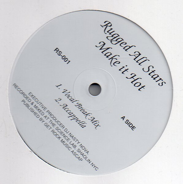 Rugged All-Stars - Make It Hot | Not On Label (RS-001) - main