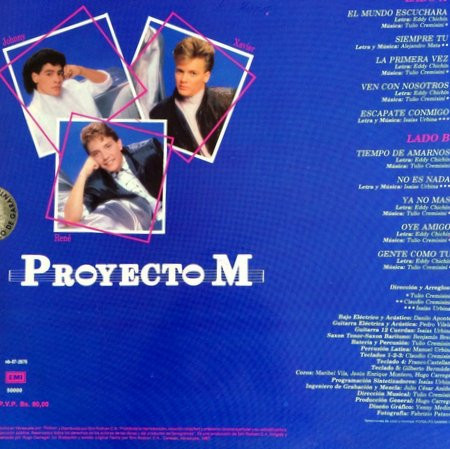 Proyecto M - Proyecto M | EMI (EMI 50000) - 2