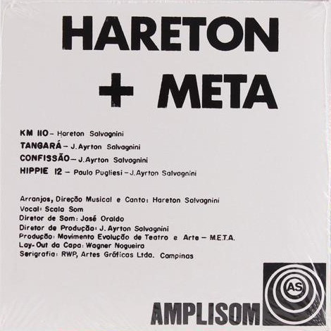 Hareton Salvanini + Movimento Evolução De Teatro E Arte - M.E.T.A. - Km 110 | Mr Bongo (MRB7122) - 3