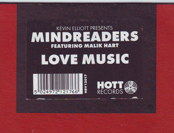 Mind Readers Featuring Malik Hart - Love Music | Hott Records (HRV12017)