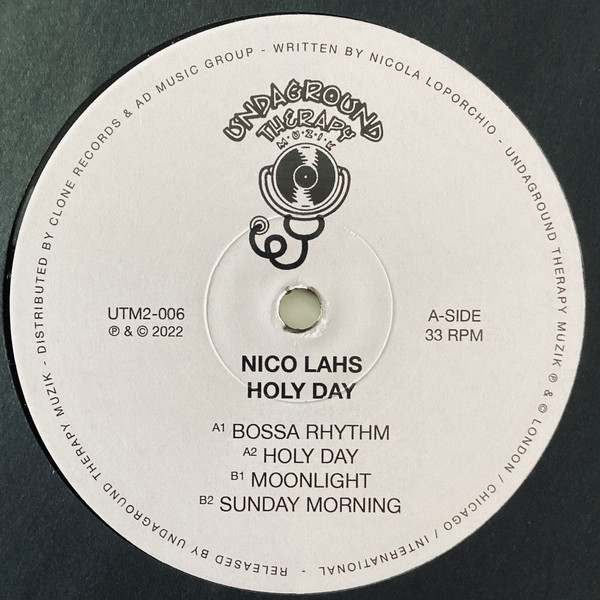 Nico Lahs - Holy Day | Undaground Therapy Muzik (UTM2-006)