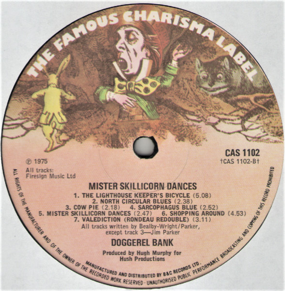 Doggerel Bank - Mister Skillicorn Dances | Charisma (CAS 1102) - 4 Doggerel Bank - Mister Skillicorn Dances | Charisma (CAS 1102) - 4